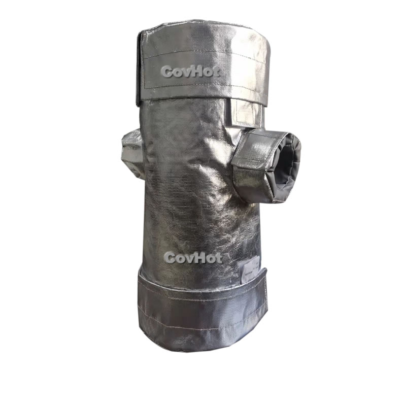 鋁箔管道設(shè)備保溫套 冬季設(shè)備防凍 防火A級 耐高溫 方便拆卸