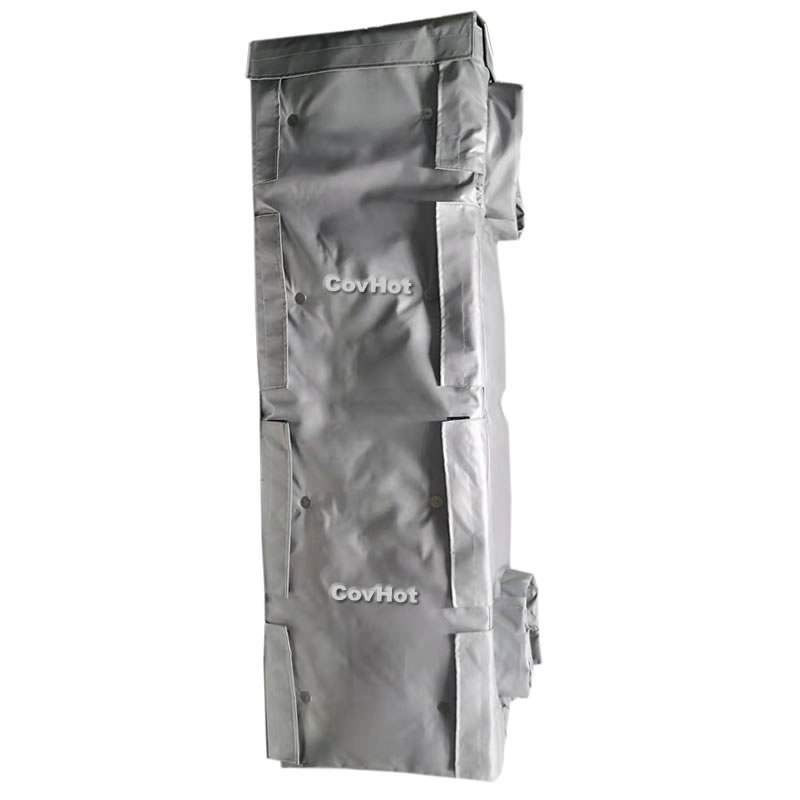 板式換熱器保溫套 美觀方便拆卸 熱力化工新材料行業(yè)適用