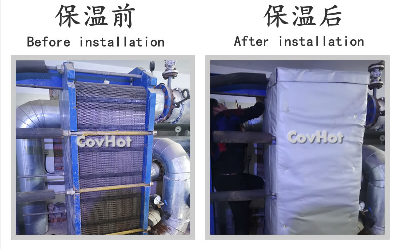 板式<a href=http://m.swretech.com.cn/e/tags/?tagname=%E6%8D%A2%E7%83%AD%E5%99%A8%E4%BF%9D%E6%B8%A9 target=_blank class=infotextkey>換熱器保溫</a>套,板換保溫罩