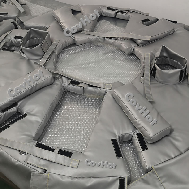 <a href=http://m.swretech.com.cn/e/tags/?tagname=%E6%8D%A2%E7%83%AD%E5%99%A8%E4%BF%9D%E6%B8%A9 target=_blank class=infotextkey>換熱器保溫</a>罩,換熱器外保溫