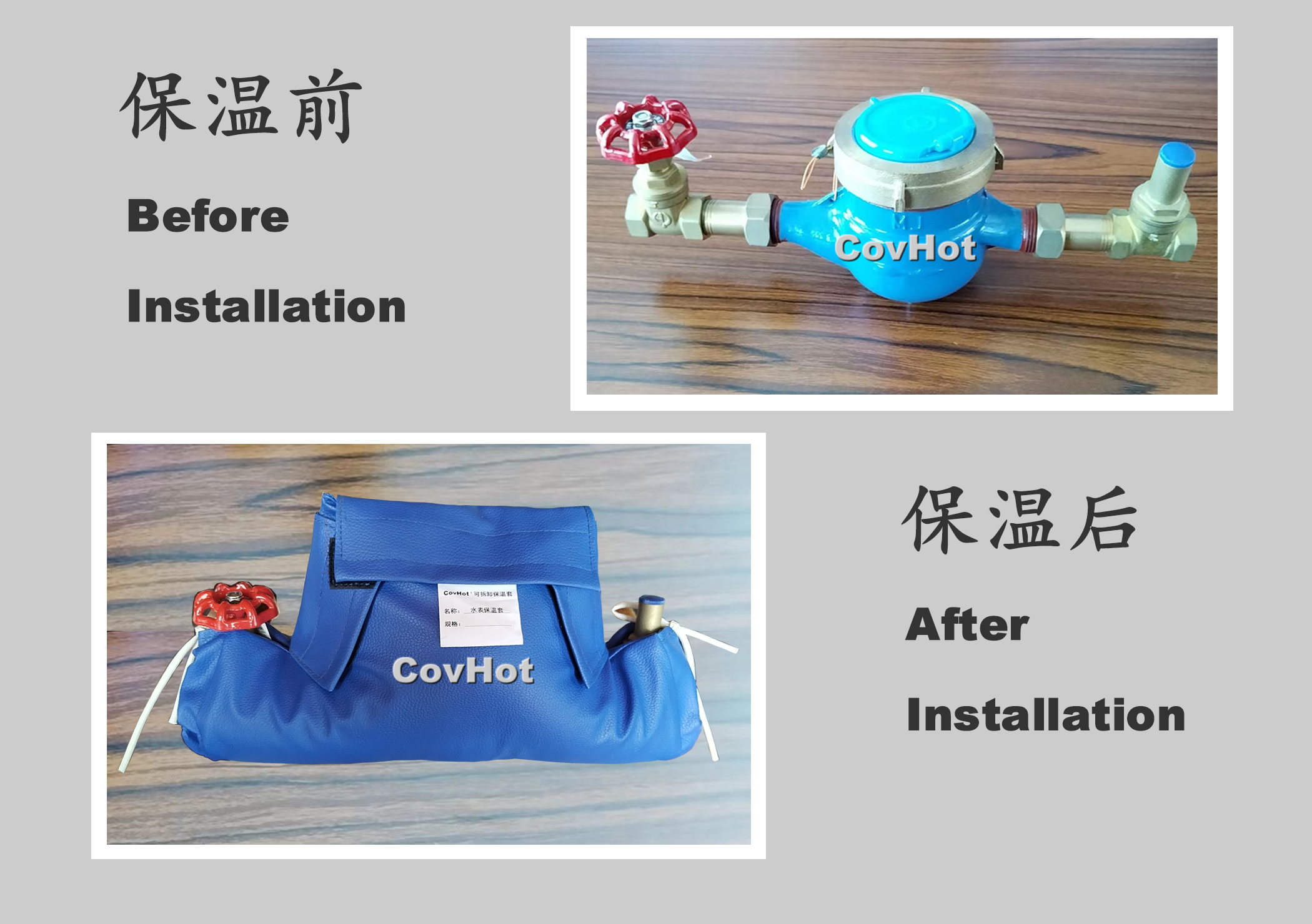 可拆卸式水表<a href=http://m.swretech.com.cn/e/tags/?tagname=%E4%BF%9D%E6%B8%A9%E5%A5%97 target=_blank class=infotextkey>保溫套</a>