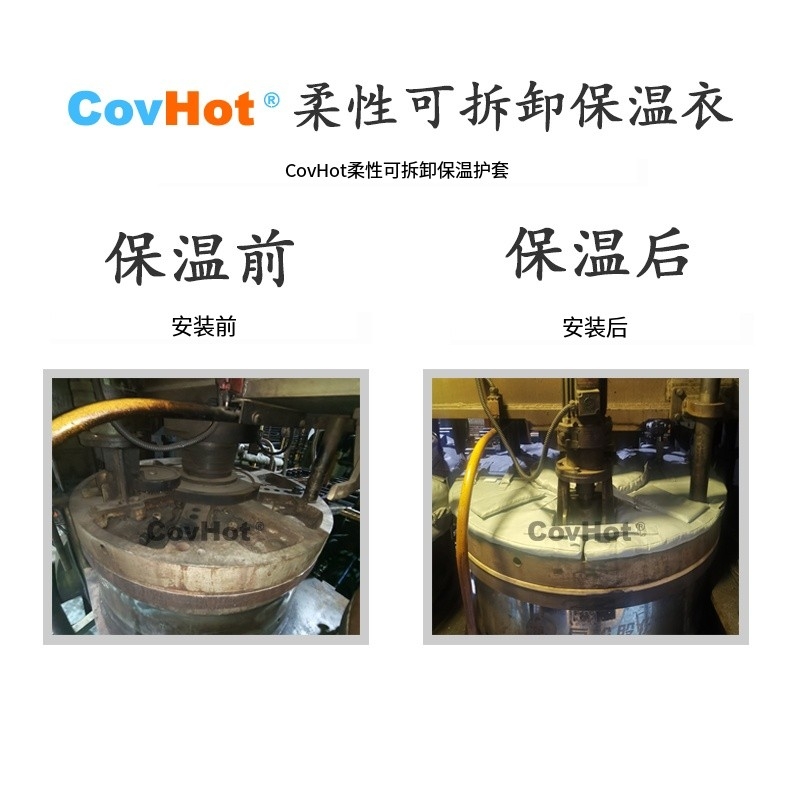 輪胎廠硫化機(jī)柔性可拆卸保溫套,防火,節(jié)能,提高經(jīng)濟(jì)效益