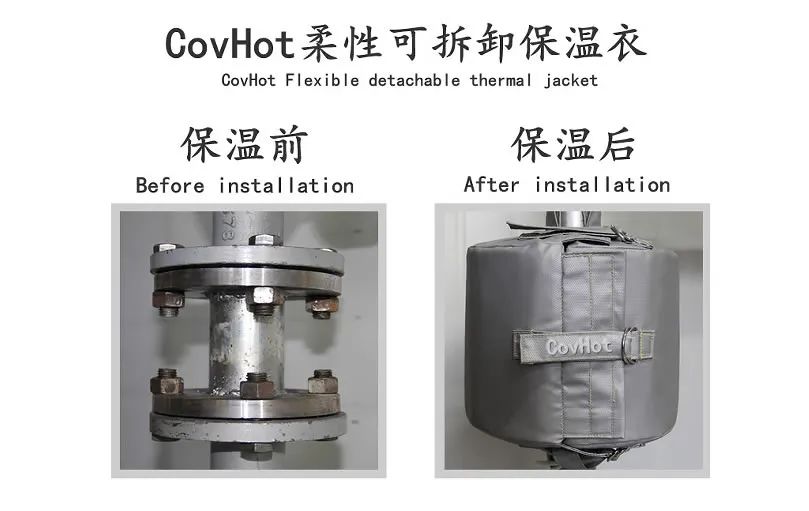 COVHOT?柔性可拆卸式<a href=http://m.swretech.com.cn/e/tags/?tagname=%E4%BF%9D%E6%B8%A9%E8%A1%A3 target=_blank class=infotextkey>保溫衣</a>,蒸汽系統(tǒng)節(jié)能,節(jié)能保溫